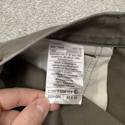 Carhartt carpenter pants relaxed y2k green