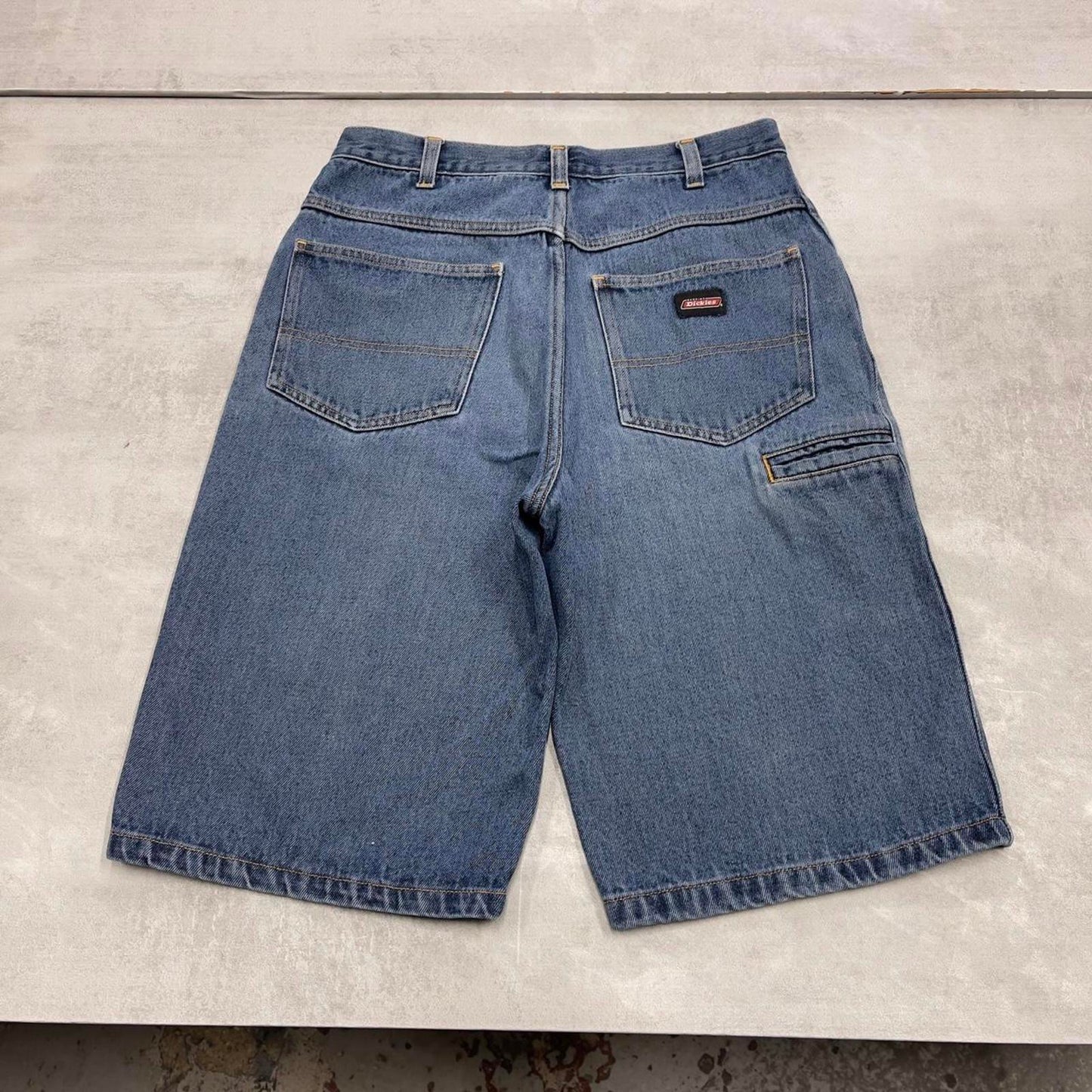Dickies carpenter skate jorts W30 Faded blue loose denim y2k style shorts