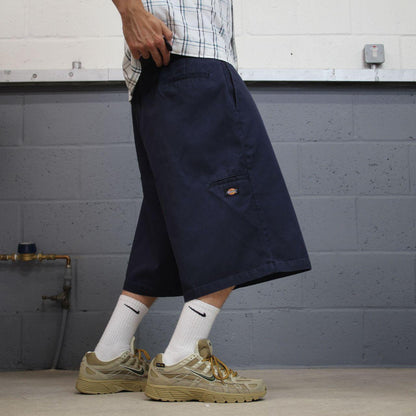 Dickies extra baggy chino shorts carpenter navy Chino skater / surf shorts loose fit festival