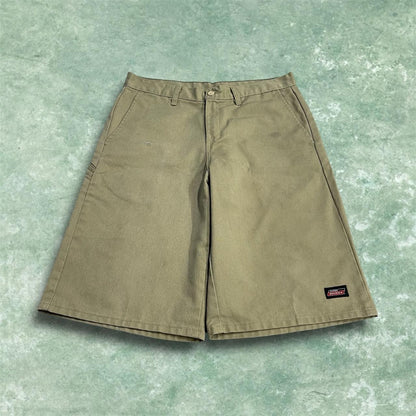 Dickies chino shorts Y2K cargo khaki Loose twill chino style skater surf summer shorts