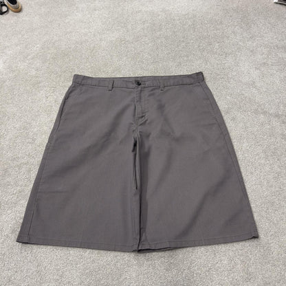 Dickies long baggy shorts y2k chino carpenter grey Loose skater surf style shorts