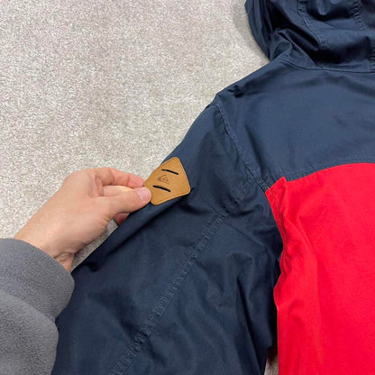 00s Quiksilver technical parka jacket L men's y2k style hooded lightweight coat