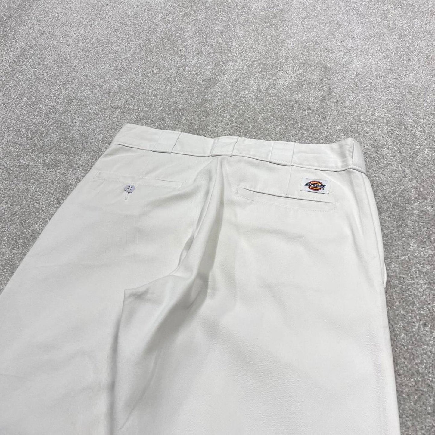 Dickies 874 work pants White original fit loose chino 90s skater style trousers