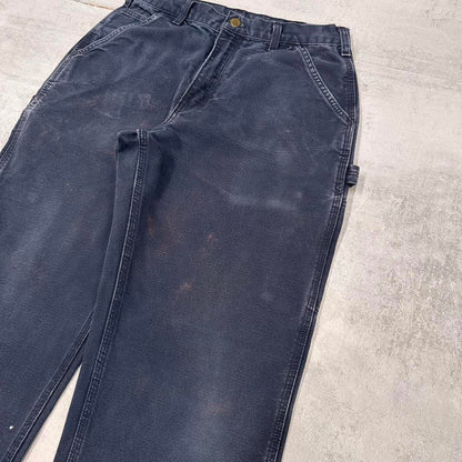 Carhartt carpenter jeans W31 L29 loose navy canvas 90s style skater cargos
