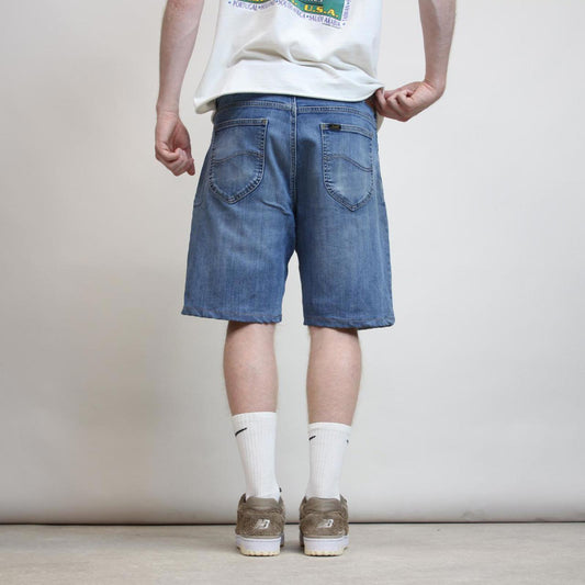 Mens blue Lee Jorts W32