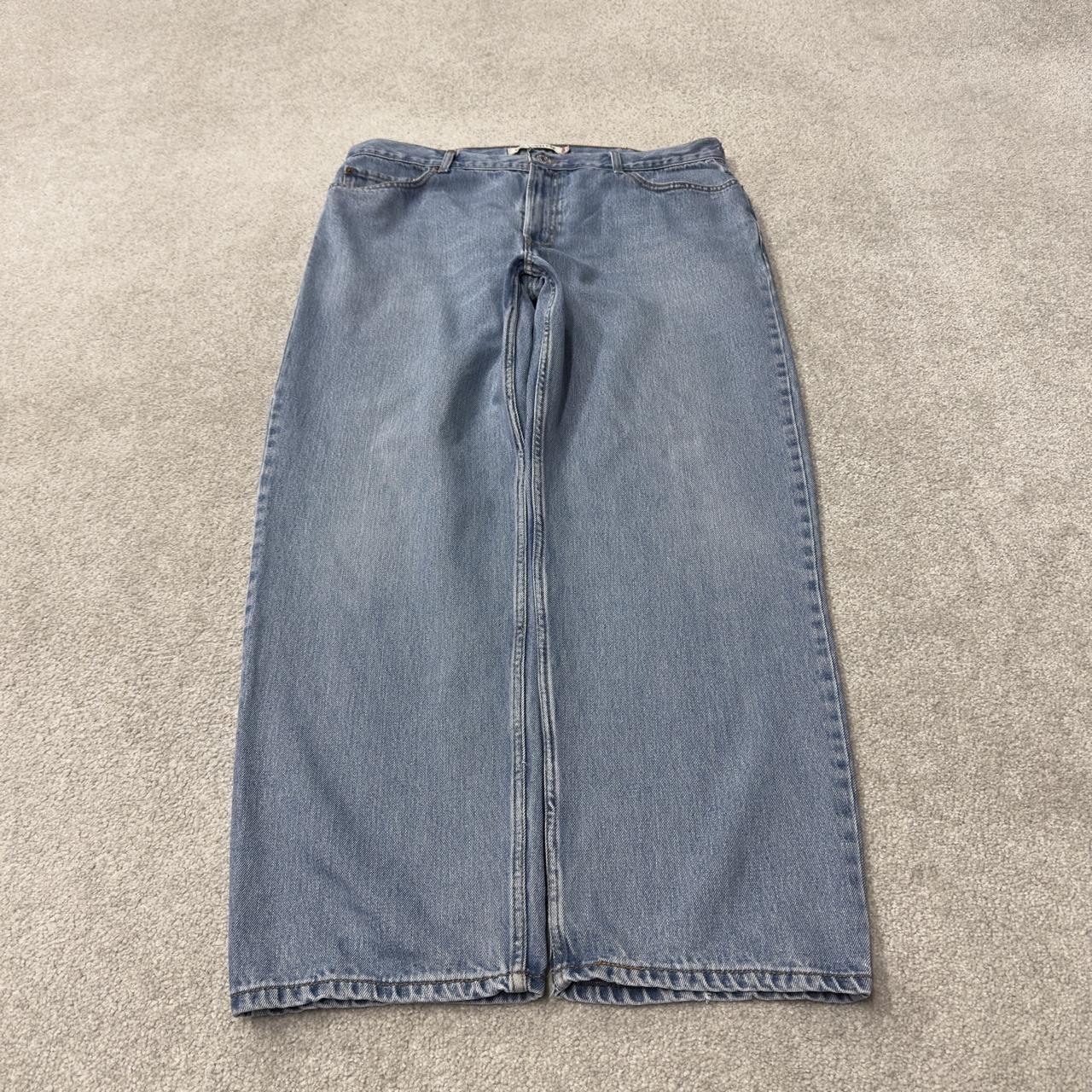 Levi’s 550 baggy jeans y2k W36L34 blue relaxed fit surf style pants red tab logo