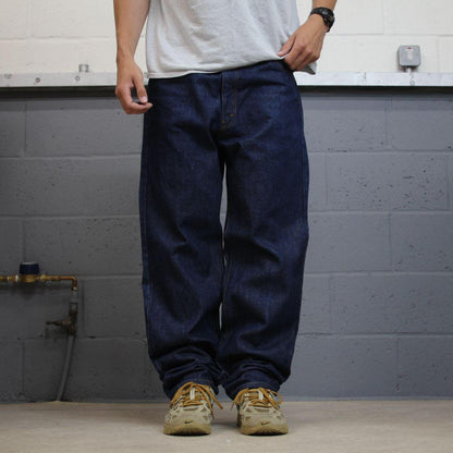 Vintage Levi’s 505 straight fit jeans blue Y2k 100% cotton denim pants red tab logo