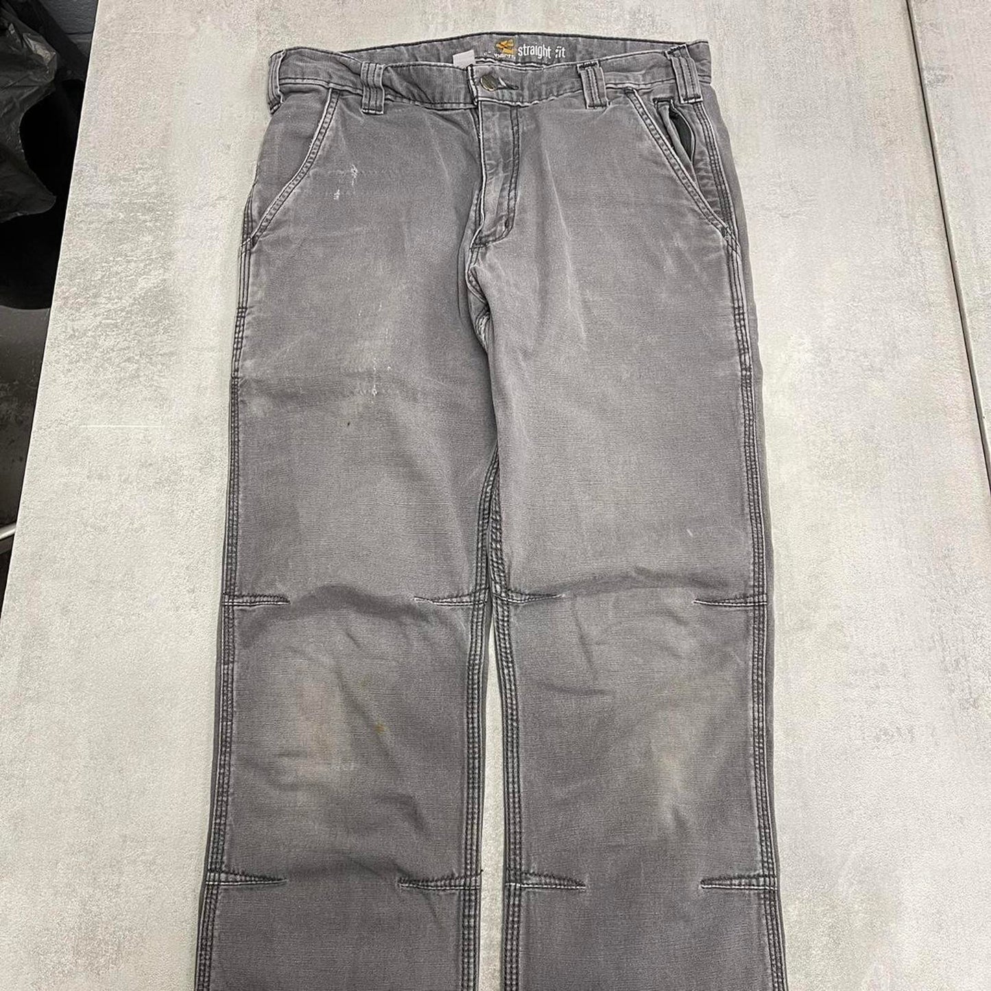 Grey Carhartt trousers W31 straight fit pants