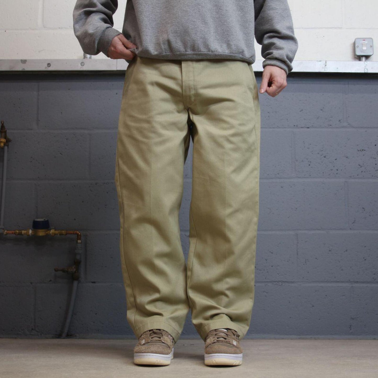 Vintage Dickies 874 work pants chino khaki Loose original twill skate style trousers