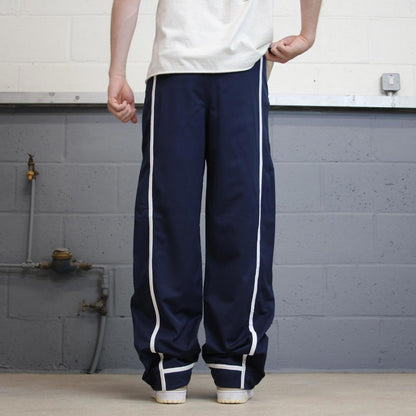 Baggy Nike Trackies XS navy Dri-Fit loose wide leg y2k style joggers