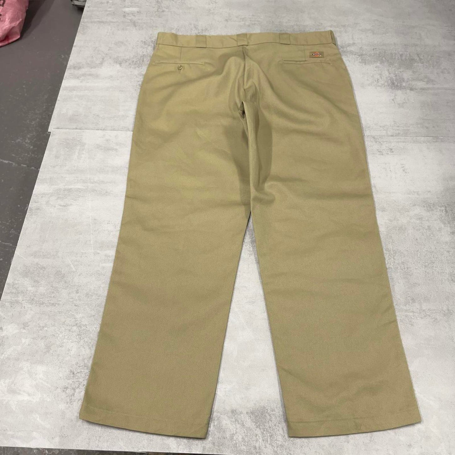Beige Dickies 874 pants W42L30 twill chino style skater pants