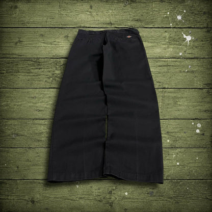 Dickies 874 work pants black original fit Y2K straight fit chino skater style trousers