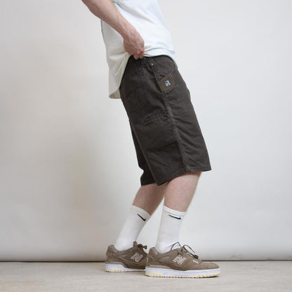 Mens baggy Wrangler carpenter shorts W36