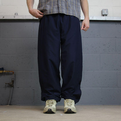 Champion vintage baggy tracksuit bottoms navy