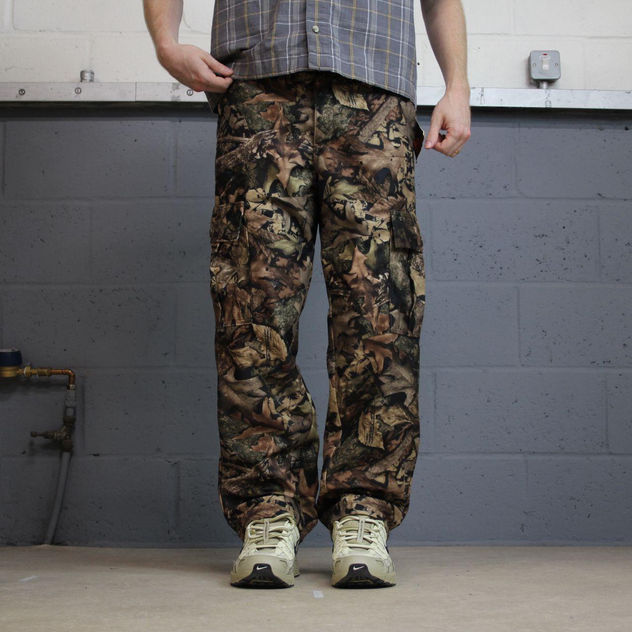 True Timber camo cargo pants Y2K khaki Medium Water resistant camouflage pattern utility trousers