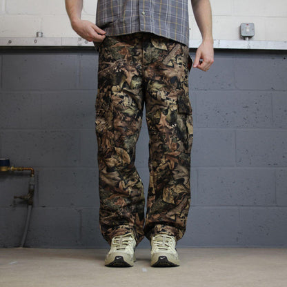 True Timber camo cargo pants Y2K khaki Medium Water resistant camouflage pattern utility trousers