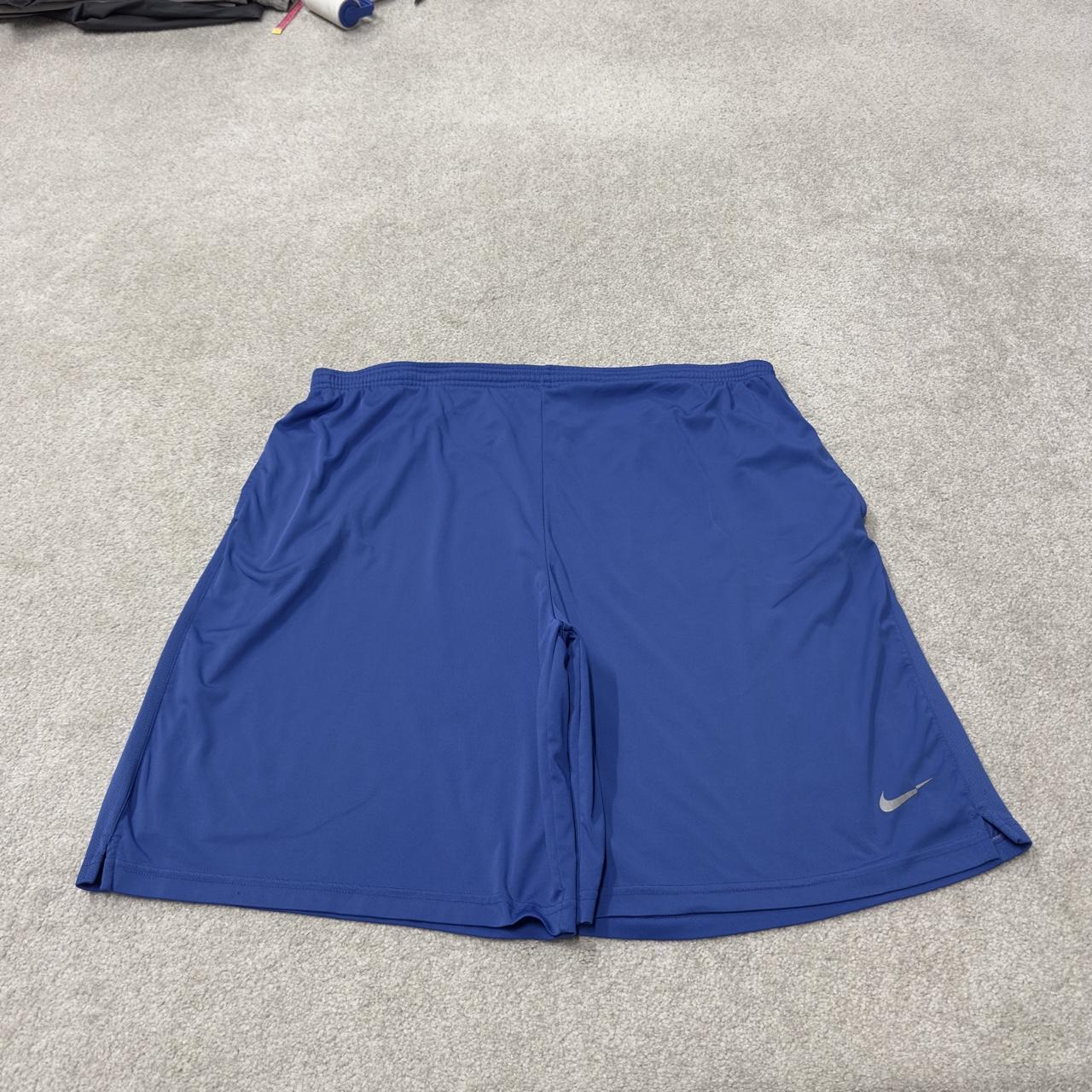 Baggy Nike sports shorts y2k blue Dri-Fit comfy floaty summer gym shorts