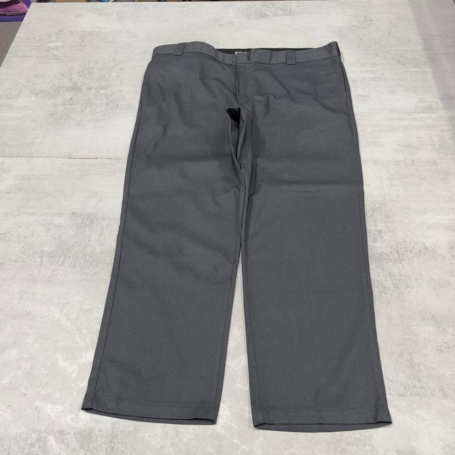 Dickies 874 Chino Pants W46 L30 Grey loose original fit chino style skate pants