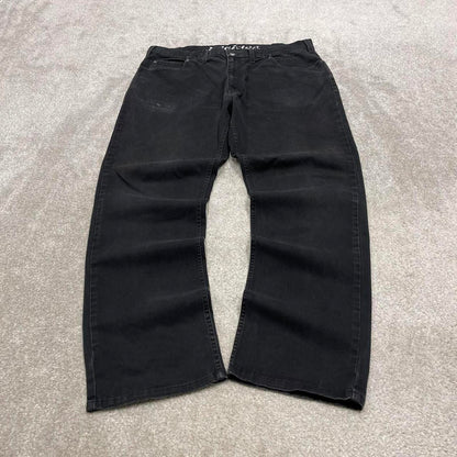 Black Dickies chino skate pants W38L30 straight leg 90s skater work pants loose American workwear