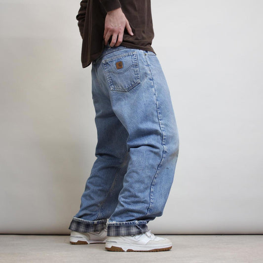 Blue Carhartt jeans W38L32