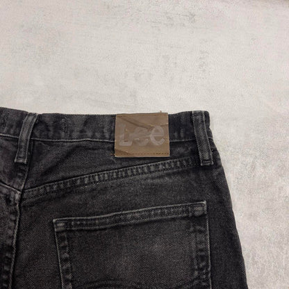 Black Lee cut jorts W33