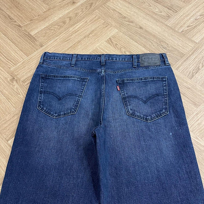 Levi's 550 jeans relaxed fit y2k Loose straight blue denim pants