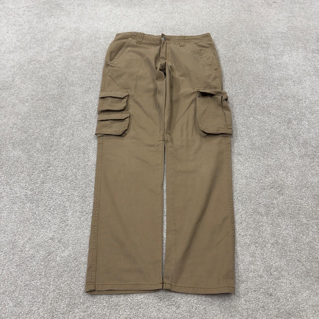 Wrangler cargo pants y2k khaki W30L30 Regular taper fit skater work pants