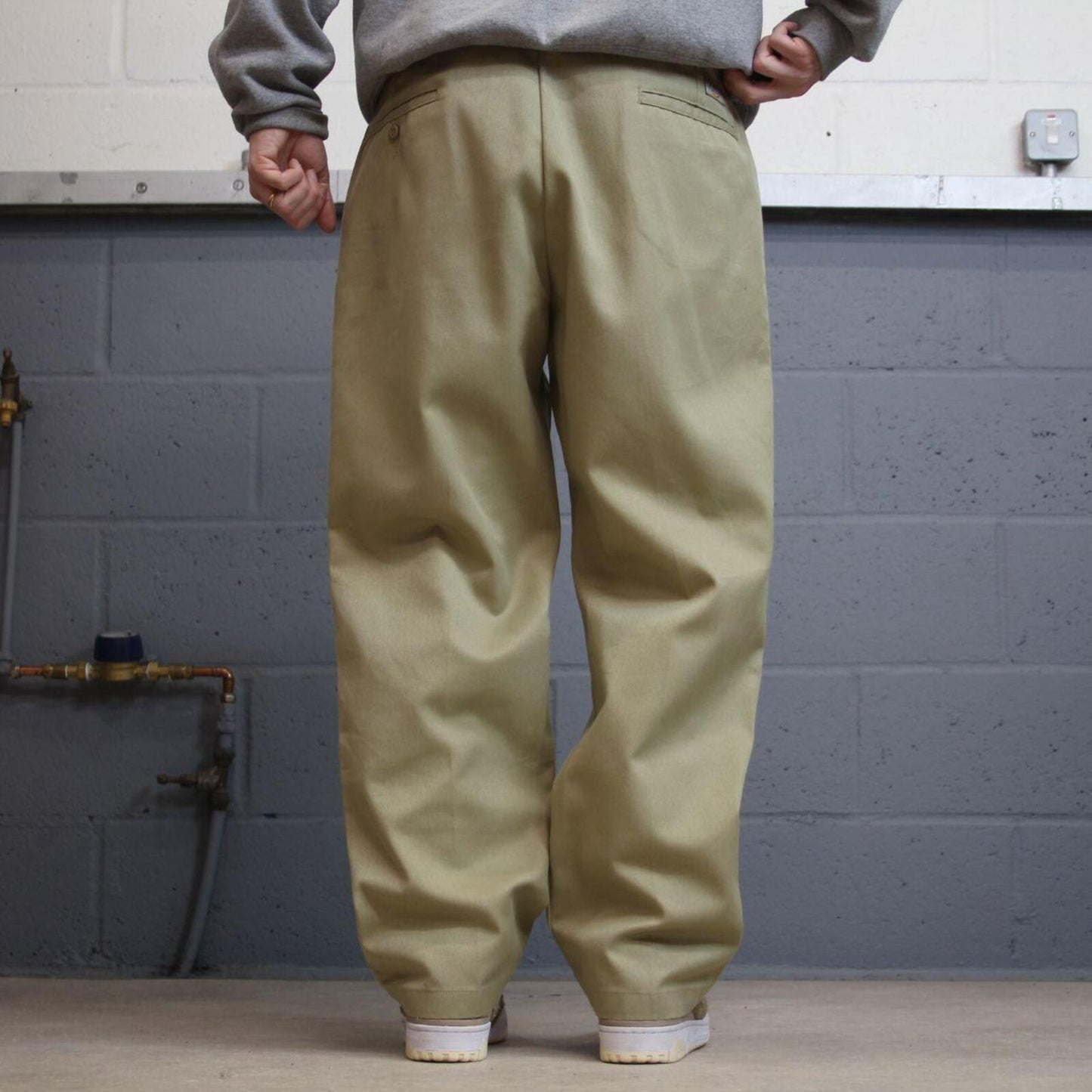 Vintage Dickies 874 work pants chino khaki Loose original twill skate style trousers