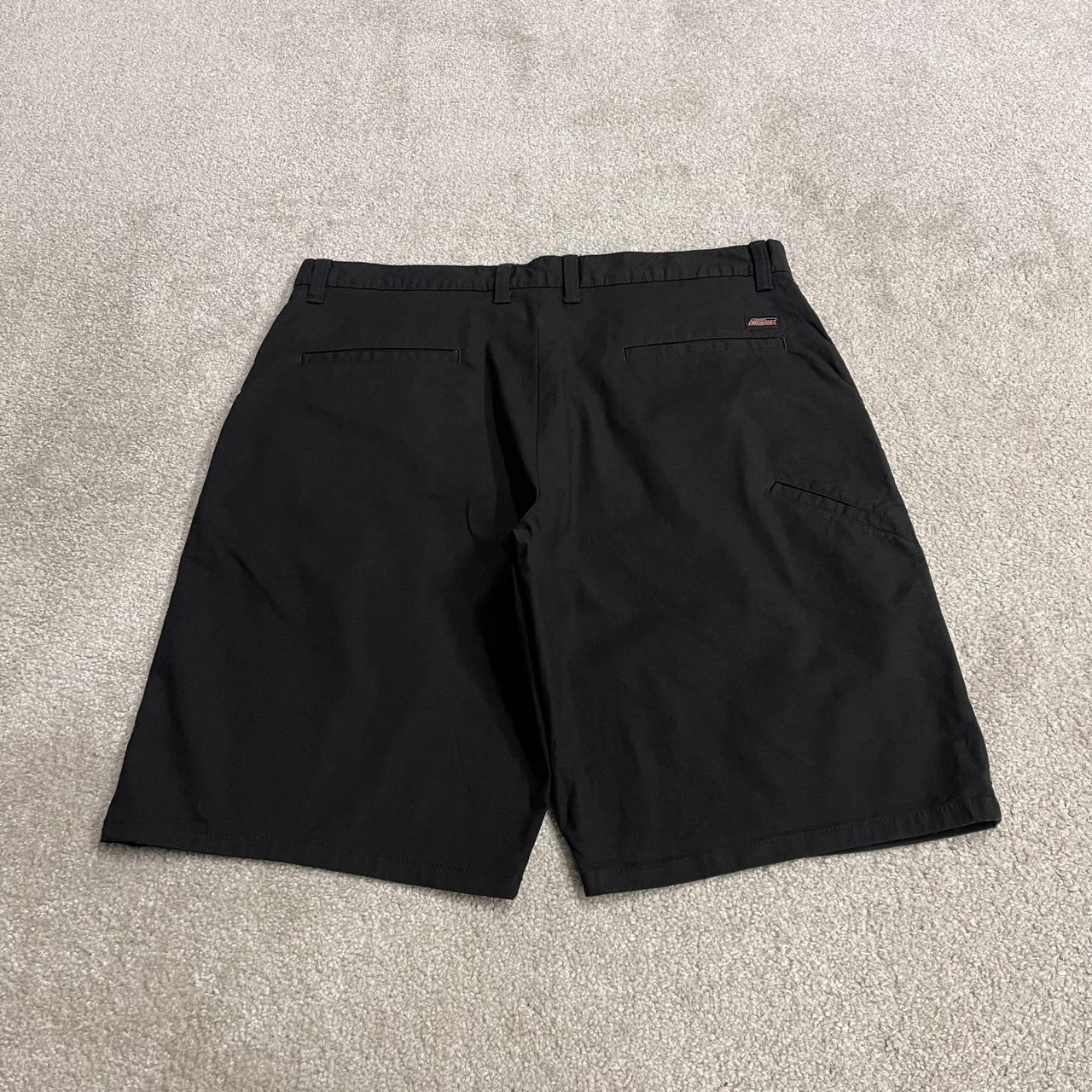 Dickies baggy carpenter shorts black Twill chino skater style shorts wide long leg