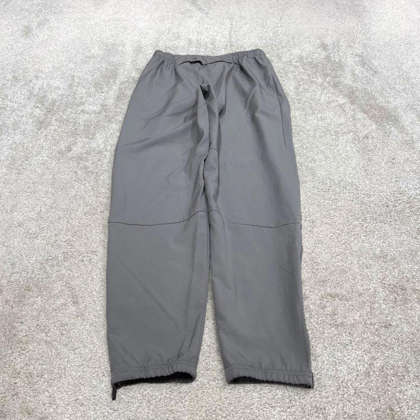 00s Nike tracksuit bottoms grey small y2k style sportswear track pants gym wear