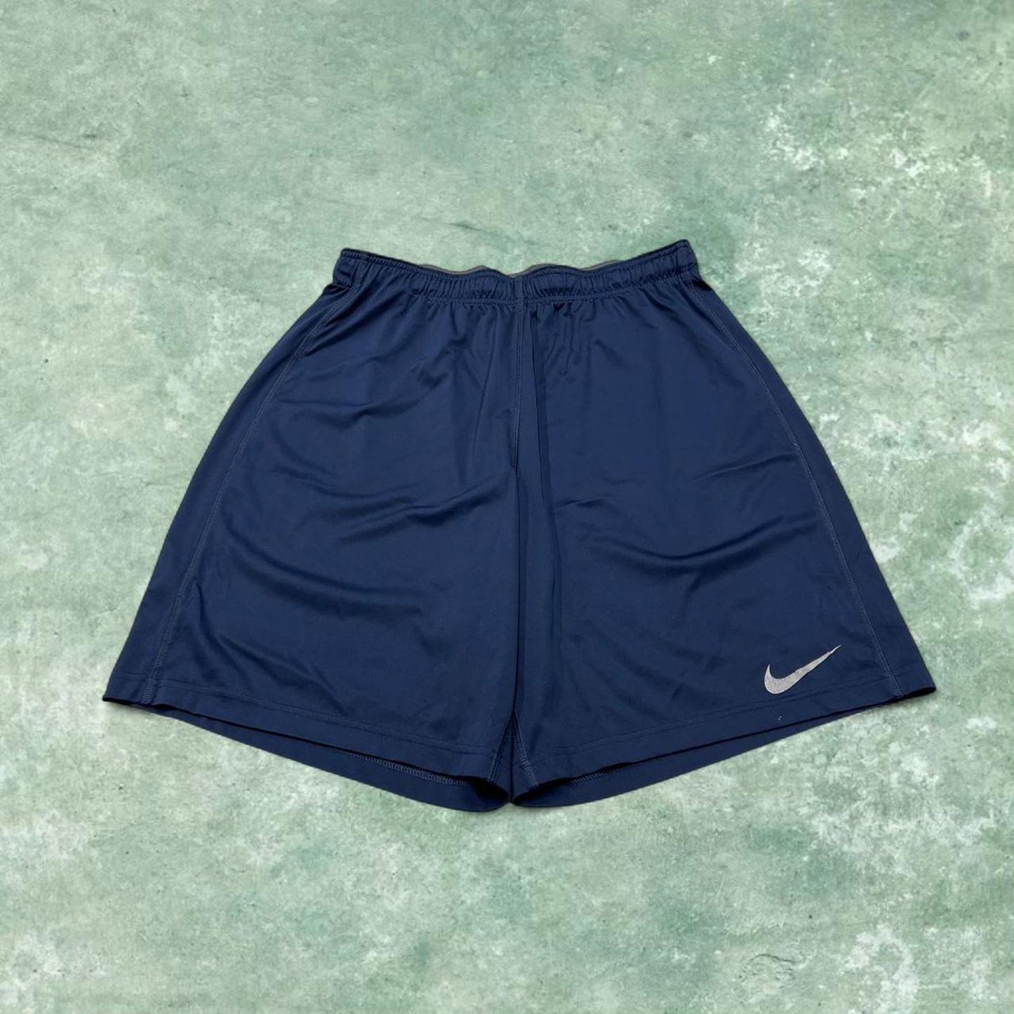 Y2k loose Nike shorts Dri-Fit navy Loose floaty sports gym shorts summer festival shorts
