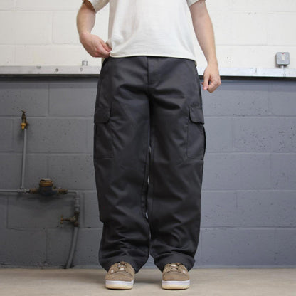 Vintage baggy Red Kap cargo trousers W36L32 wide leg chino style skater pants