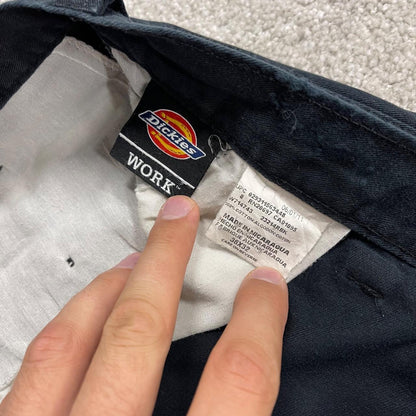 Dickies baggy cargo shorts y2k long black Twill chino skater style cargo shorts