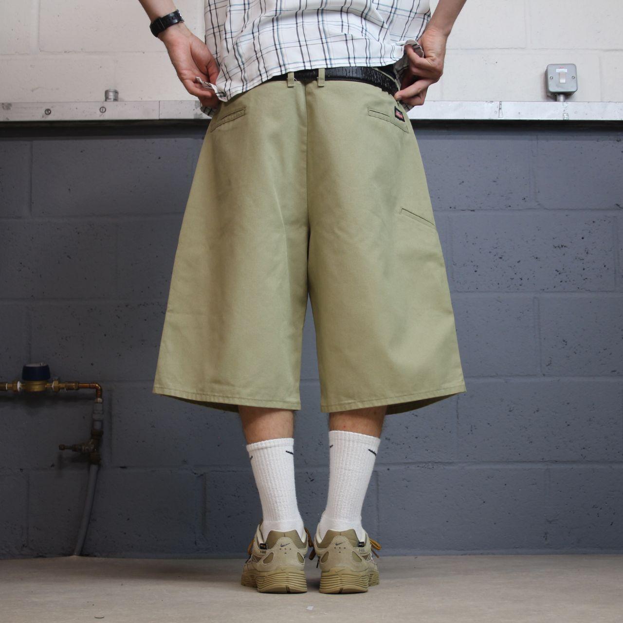 Dickies baggy chino shorts carpenter khaki Long skater style surf shorts summer
