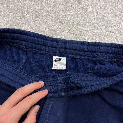 Navy Nike joggers XXL y2k 00s style sweatpants Swoosh logo gym wear track pants