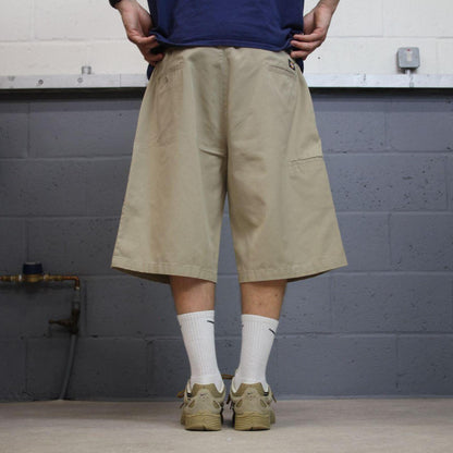Dickies baggy chino shorts carpenter khaki Chino style skater shorts long wide leg festival