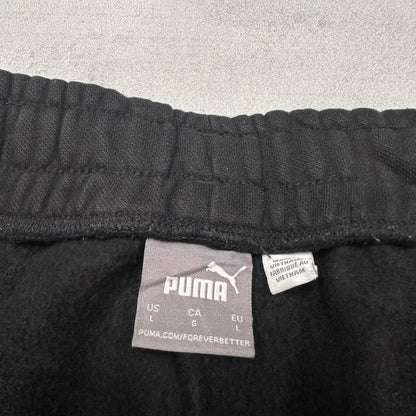 Loose Y2k Black Puma joggers L