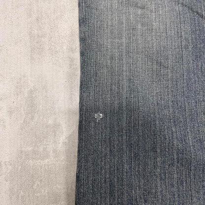 Blue X2 denim jeans W34L30 loose denim y2k skater jeans stitch design