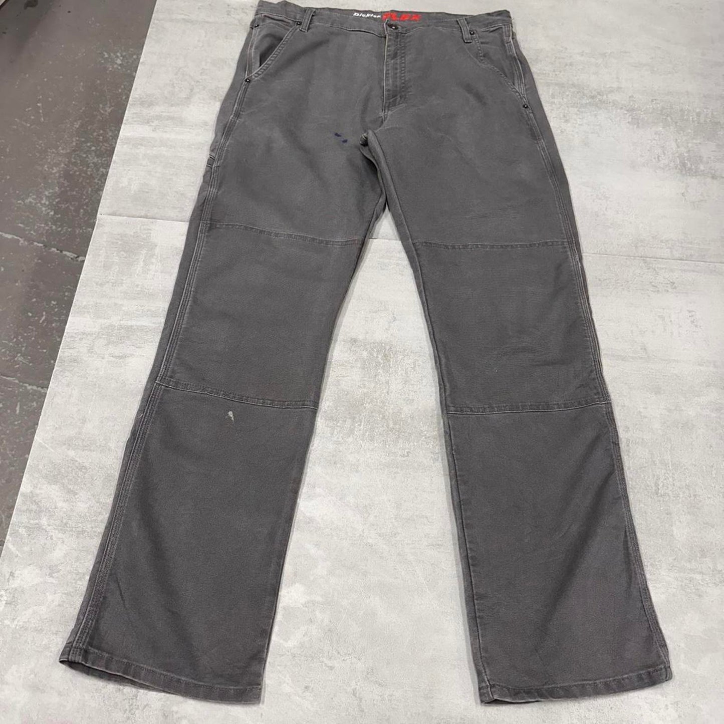 Grey Dickies carpenter pants W36L34 double knee style skater pants