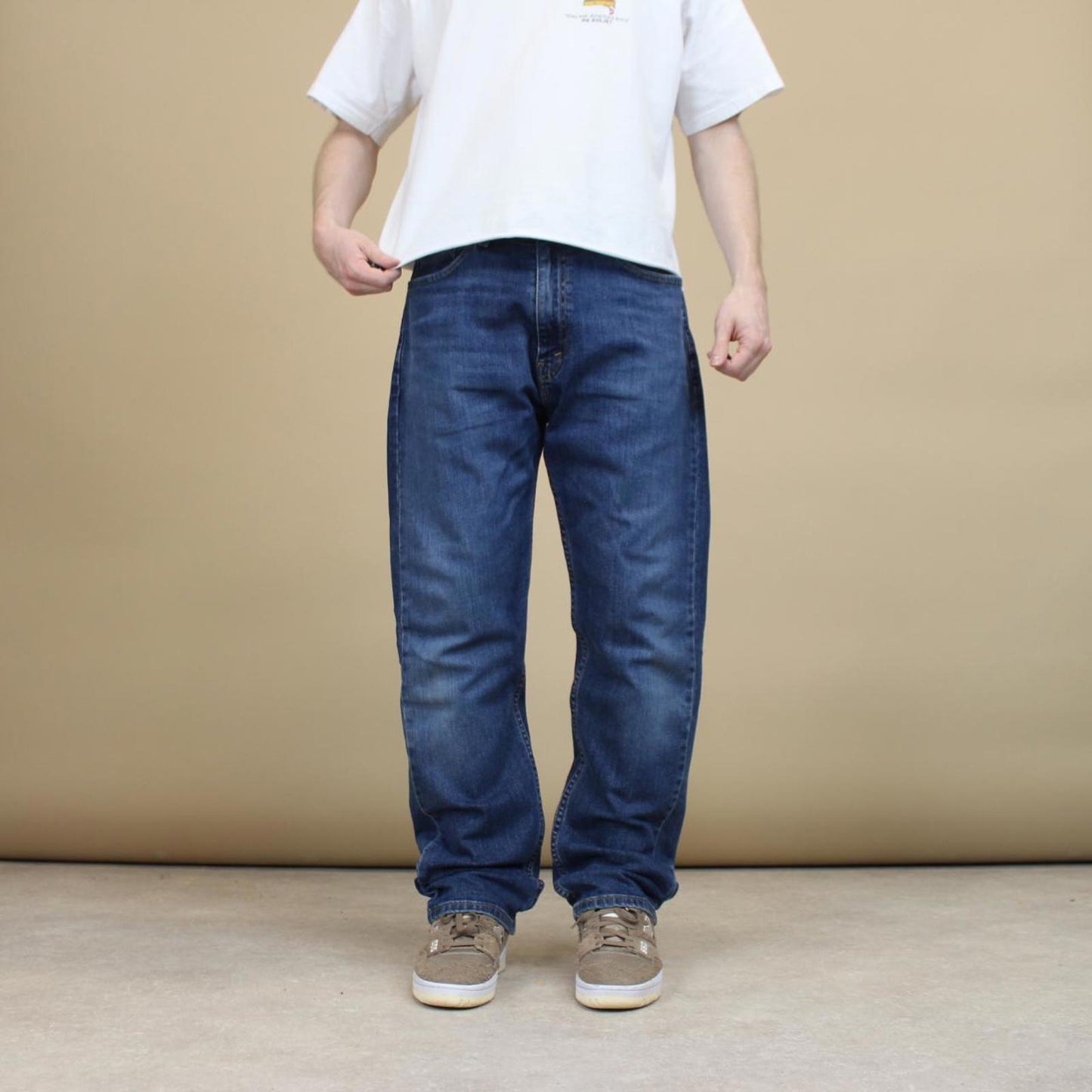 Blue Levi's 505 jeans W36L30 denim Y2K straight leg jeans