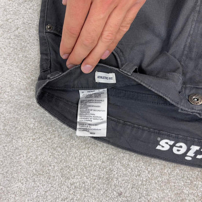 Grey Dickies pants W36L32 athletic fit 5 pocket chino skate style pants