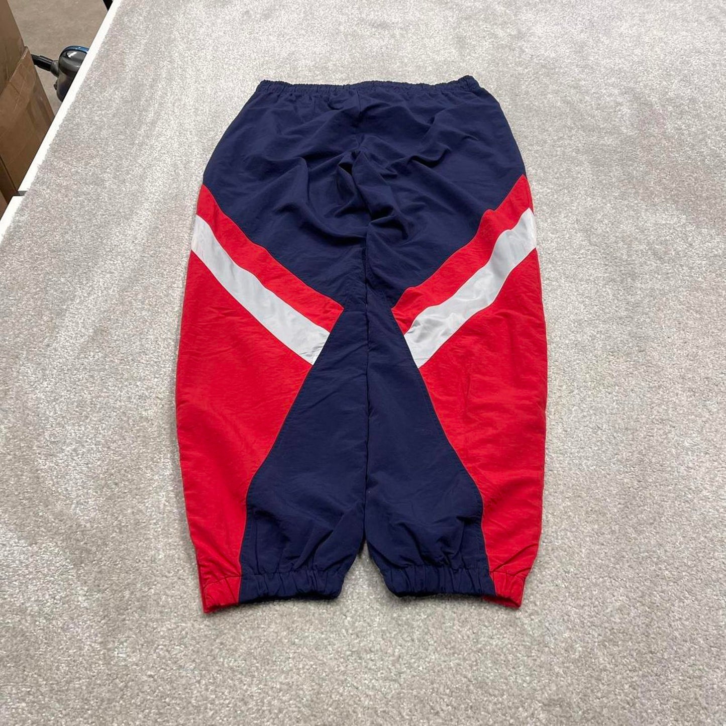 Vintage Y2K Fila tracksuit bottoms navy red