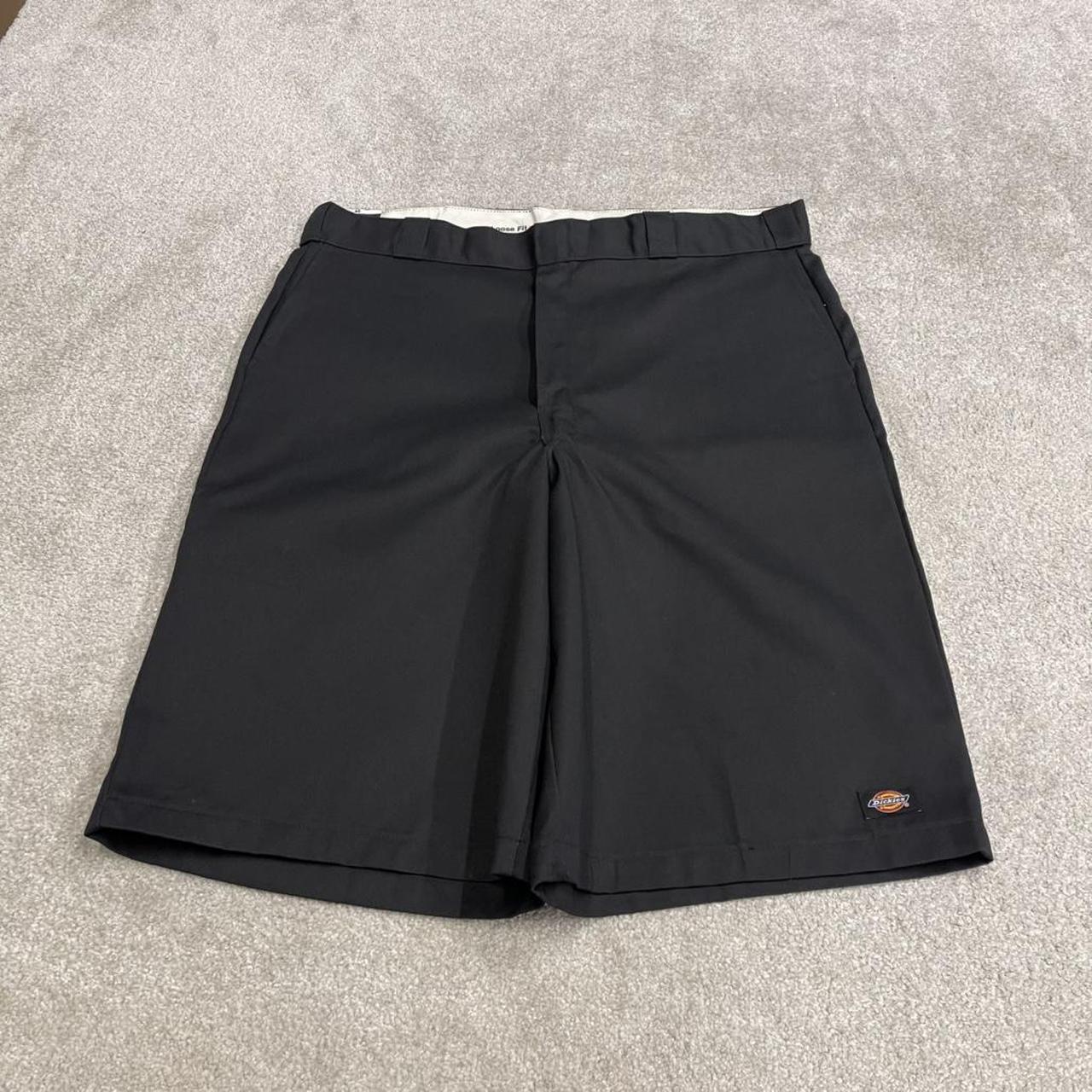 Dickies baggy chino shorts carpenter black Chino style skater shorts long wide leg festival