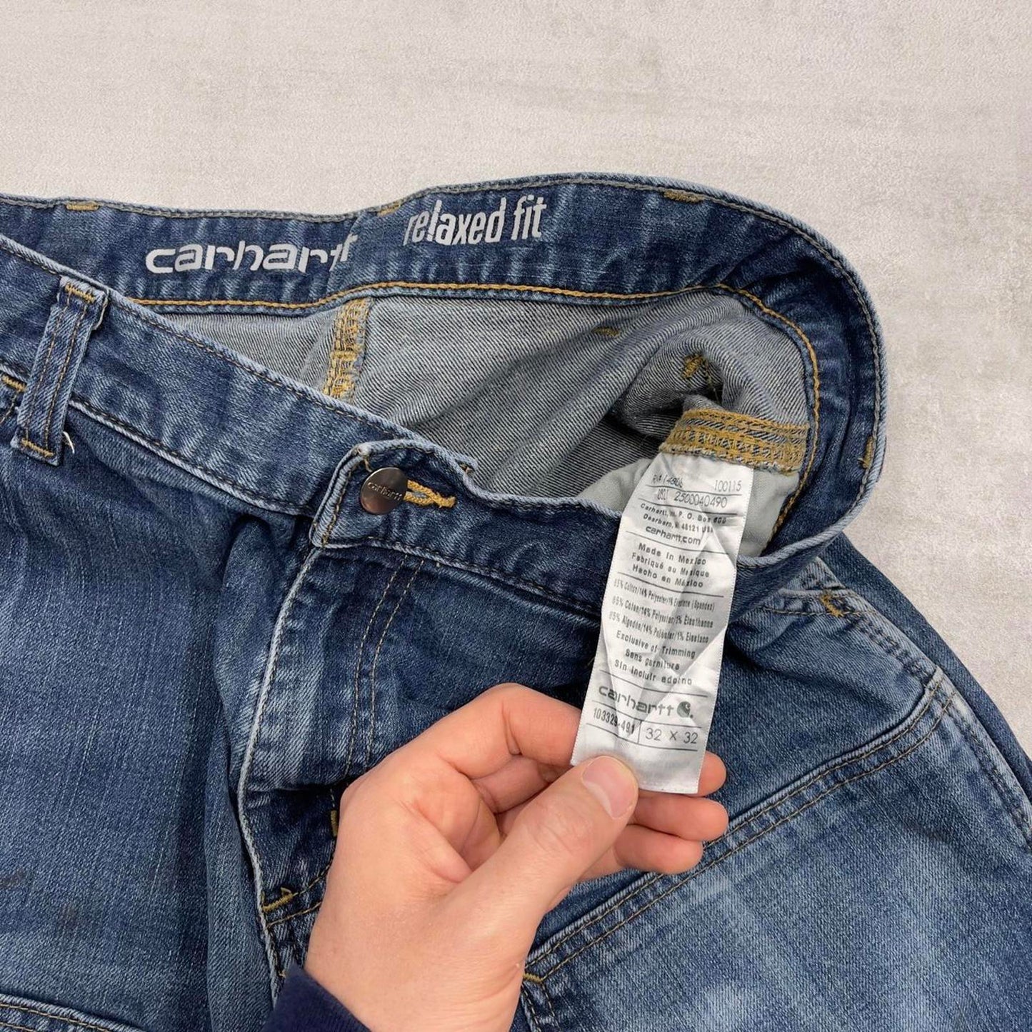 Mens Carhartt carpenter jorts W32