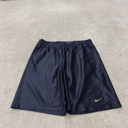 Nike basketball sports shorts y2k loose navy Long leg comfy floaty summer gym shorts