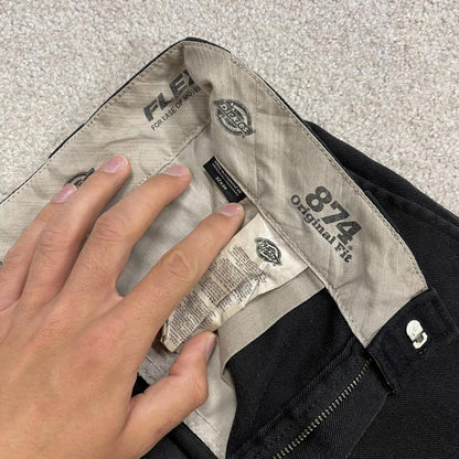 Dickies 874 chino shorts y2k black Loose twill style summer shorts