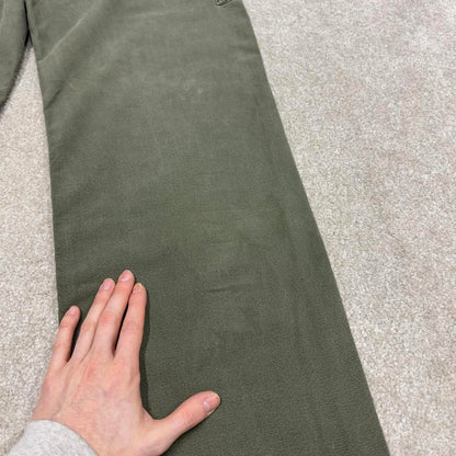 Y2K baggy Carhartt carpenter jeans green Loose leg canvasy skate style workwear cargo pants