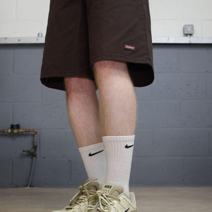 Dickies baggy chino shorts carpenter brown Chino skater / surf shorts loose fit festival
