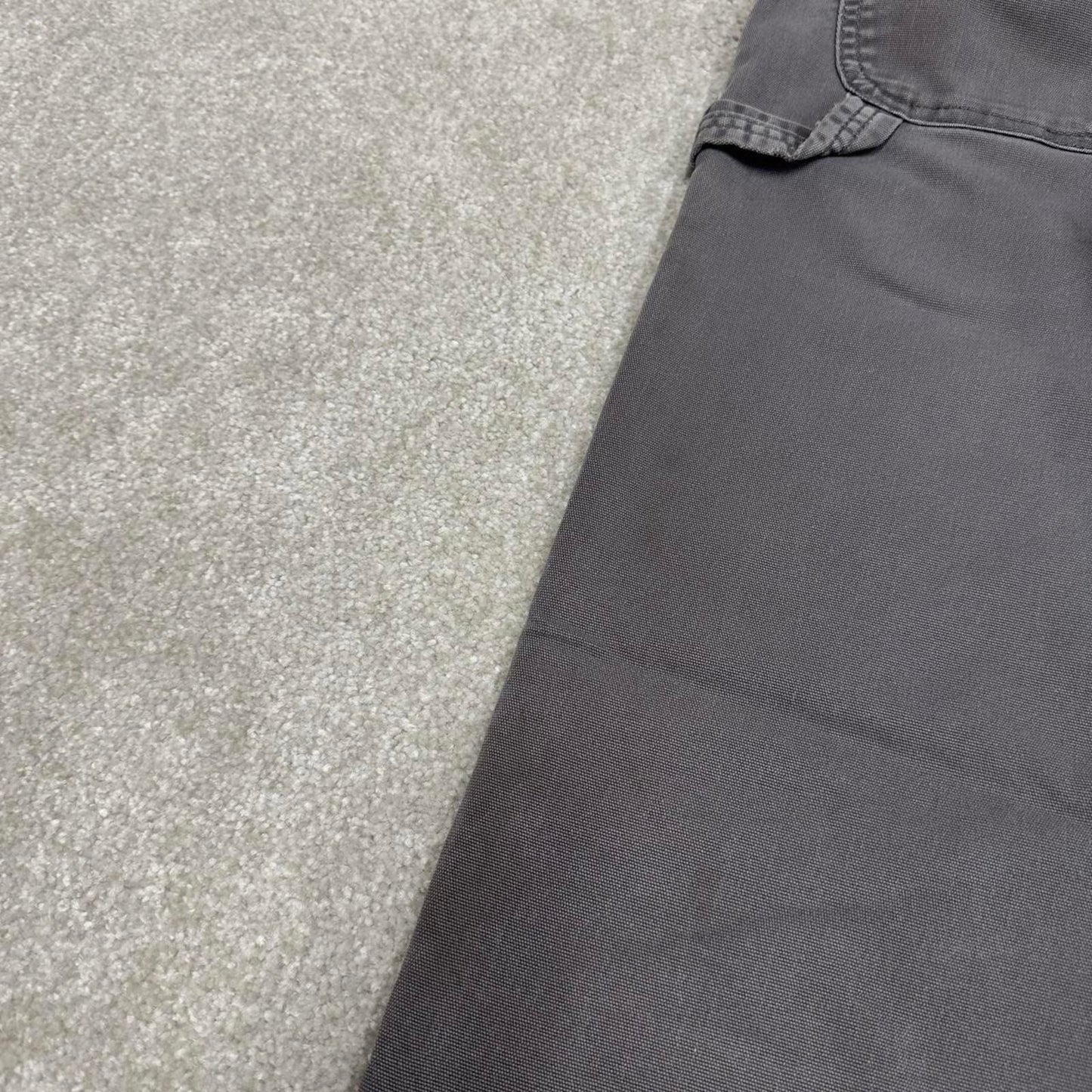 Grey Dickies carpenter jeans W32L30 regular fit canvasy 90s skater style cargo pants