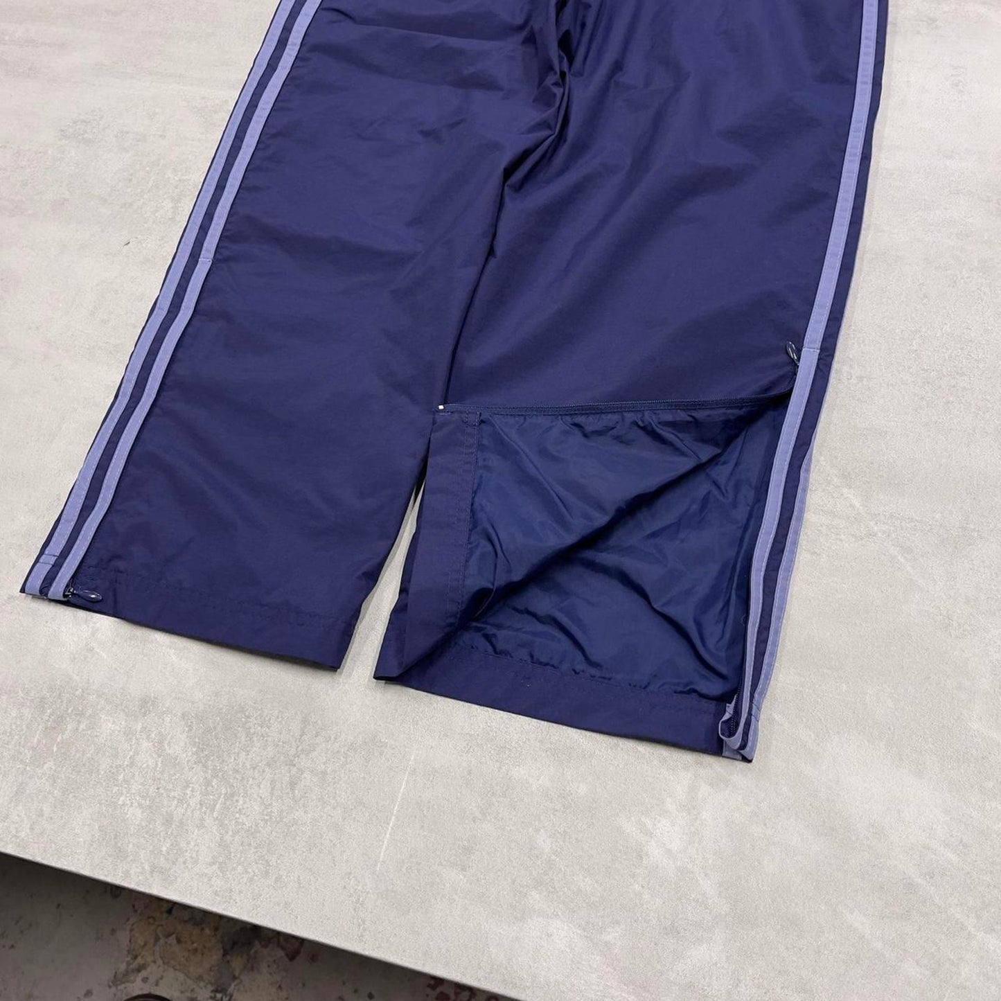 Navy loose Adidas trackies S